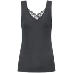 MEY Unterhemd DELIGHTED thunder grey grau   38 Damen