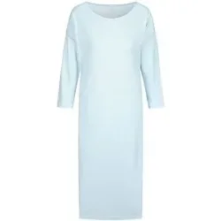 MEY Nachthemd - Sleepshirt SIMPLE STRIPES alice blue hellblau   40 damen