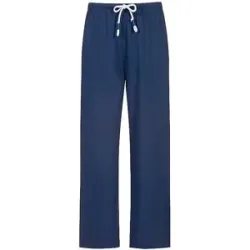 MEY Pyjamahose 7/8 SOLID LOVE blue zodiac dunkelblau   XXL Damen
