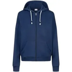 MEY Loungewear Sweatjacke MELLOW COTTON blue zodiac dunkelblau   S Damen