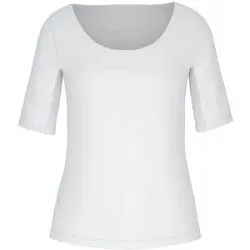 MEY T-Shirt BLAZERSHIRT weiss weiss   L Damen
