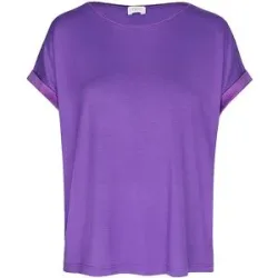 MEY T-Shirt PURE CHIC electric purple lila   M damen