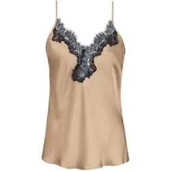 MEY Top - Camisole POETRY LUXURY golden hazel beige   M Damen