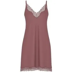 MEY Nachthemd - Sleepshirt PURE SHINE java hellbraun   L damen