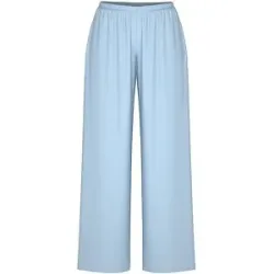 MEY Pyjamahose CASUAL RIB powder blue hellblau   XL Damen