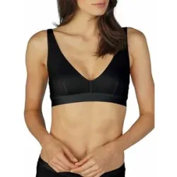 MEY Triangel BH ohne Bügel MOOD schwarz schwarz   70A damen