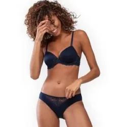 MEY Bi Stretch BH LUXURIOUS night blue blau   80E damen