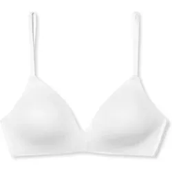 SCHIESSER BH gepadded ohne Bügel INVISIBLE SOFT weiss weiss   85A damen