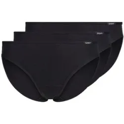 SKINY Slip 3er Pkg. COTTON ESSENTIALS black schwarz   42 damen