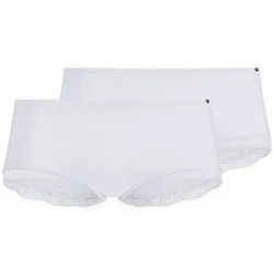 SKINY Panty 2er Pkg CLASSICOTTON white weiss   36 Damen