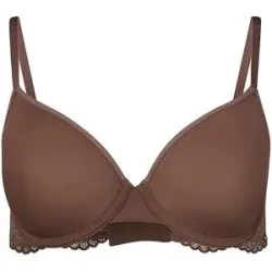 SKINY BH mit Bügel MICRORNAMENTS black skylight braun   80B Damen