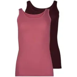 SKINY Unterhemd 2er Pkg  ADVANTAGE COTTON STRETCH rosewine selection beere   36 Damen