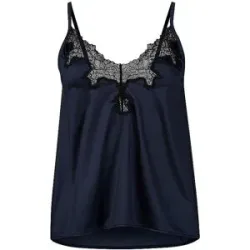 SKINY Top - Camisole SATIN DREAMS black iris dunkelblau   40 Damen