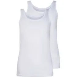 SKINY Unterhemd 2er Pkg  ADVANTAGE COTTON STRETCH white weiss   44 Damen