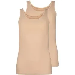 SKINY Unterhemd 2er Pkg  ADVANTAGE COTTON STRETCH beige beige   44 Damen