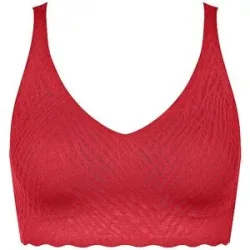 SLOGGI Bustier ZERO FEEL BLISS FESTIVE shanghai red rot   XS Damen