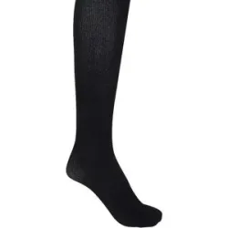WOLFORD Modestrumpfhose Mary Cotton Rib Black schwarz   L Damen