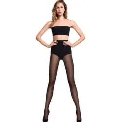 WOLFORD Feinstrumpfhose Individual 10den Black schwarz   L damen