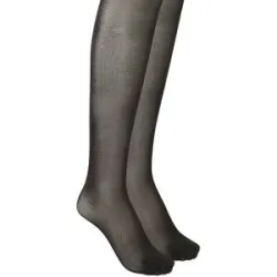 WOLFORD Feinstrumpfhose NEON 40 2-er Pkg black schwarz   M damen