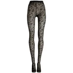 WOLFORD Modestrumpfhose ROSE 20 DEN black/black schwarz   S damen