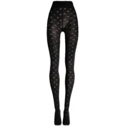 WOLFORD Modestrumpfhose DAISY COTTON  schwarz   M Damen