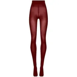 WOLFORD Feinstrumpfhose VELVET 66 DEN bordeaux dunkelrot   XL damen