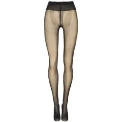 WOLFORD Modestrumpfhose  STARDUST 20 black / crystal schwarz   L Damen