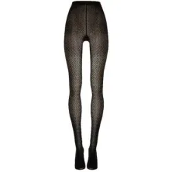 WOLFORD Modestrumpfhose WAVE 25 black / Black schwarz   S Damen