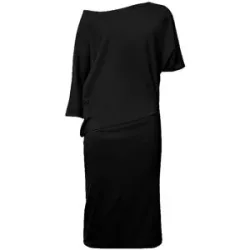 WOLFORD Kleid Loose Fit FLUID JERSEY schwarz   S damen