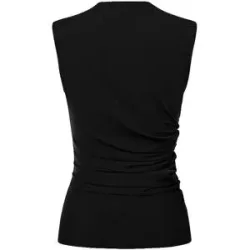 WOLFORD Top FLUID JERSEY schwarz   S damen