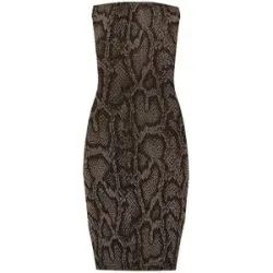 WOLFORD Kleid SHIMMERING PYTHON olive   M Damen
