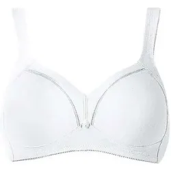 TRIUMPH BH ohne Bügel COTTON 01 weiss weiss   95B Damen