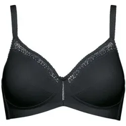 TRIUMPH BH ohne Bügel COTTON BEAUTY N black schwarz   90C damen