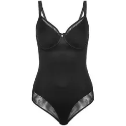 TRIUMPH Shapewear Body mit Bügel TRUE SHAPE SENSATION black schwarz   80C Damen