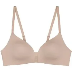 TRIUMPH BH gefüttert ohne Reifen FLEX SMART soft praline beige   2 damen