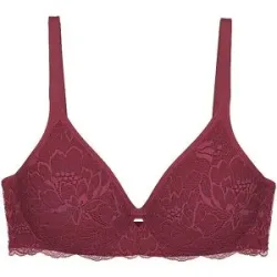 TRIUMPH BH mit Bügel AMOURETTE CHARM sweet marsala dunkelrot   90D damen