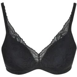 TRIUMPH BH mit Bügel BODY MAKE-UP ILLUSION LACE black schwarz   85D Damen
