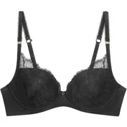 TRIUMPH BH mit Bügel LOVE IN LACE black schwarz   80B Damen