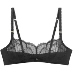 TRIUMPH Bustier LOVE IN LACE black schwarz   75C Damen
