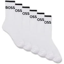 Boss Socken 6er Pkg. white weiss Herren