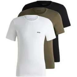 Boss T-Shirt 3er Pkg. open miscellaneous weiss   S herren