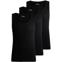 Boss Tanktop 3er Pkg. black schwarz   XXL Herren