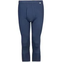 HUBER Unterhose 3/4 mit Eingriff Comfort (Marine) blau   M Herren