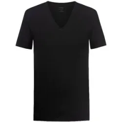 MEY T-Shirt DRY COTTON schwarz schwarz   S Herren