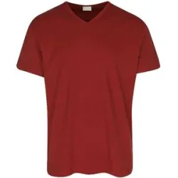 MEY Pyjama T-Shirt true red  rot   XL herren