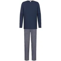 MEY Pyjama yacht blue  blau   L herren