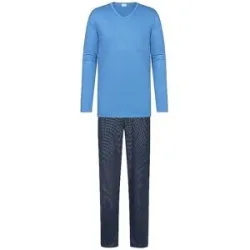 MEY Pyjama dunkelblau   XXXL herren