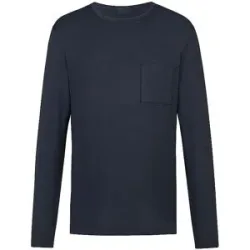 MEY Pyjamashirt  JEFFERSON MODAL marine blau   S herren