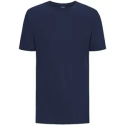MEY Pyjamashirt RELAX TUNED yacht blue dunkelblau   M Herren