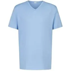 MEY Pyjamashirt far blue hellblau   M Herren